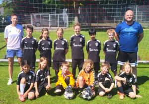 Die U9 beim Spielefest in Albachten